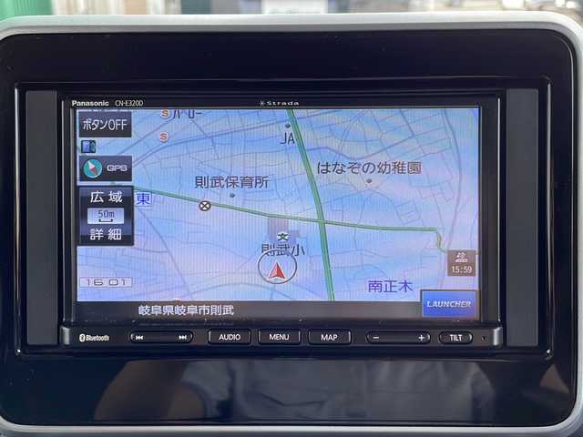 スズキ スペーシア カスタム HYBRID GS 岐阜県 2019(令1)年 5.9万km スチールシルバーM 社外メモリナビ(CN-E320D)/【ワンセグTV/SD/CD/Bluetooth】/バックカメラ/アラウンドビューモニター/片側パワースライドドア/衝突被害軽減システム/レーンキープアシスト/コーナーセンサー(後ろのみ)/シートヒーター(D席)/純正14インチアルミホイール/オートLEDライト/オートマチックハイビーム/横滑り防止装置/盗難防止装置/アイドリングストップ/純正フロアマット/プッシュスタート/スマートキー/ベンチシート/取扱説明書/保証書