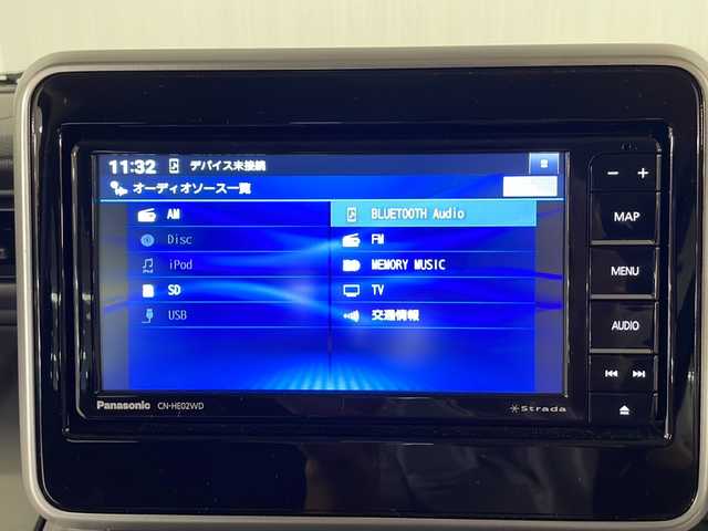 スズキ スペーシア ギア HYBRID XZ 熊本県 2021(令3)年 1.1万km オフブルーメタリック/ガンメタリック2トーンルーフ 純正SDナビ（ラジオ、フルセグ、BT、CD、DVD、SD、USB）/ETC/全方位カメラ/クルーズコントロール/ステアリングリモコン/シートヒーター/両側パワスラ/ヘッドアップディスプレイ/クリアランスソナー/レーンキープ/衝突被害軽減ブレーキ/横滑り防止/オートハイビーム/オートライト/フロアマット/ドアバイザー/リアサーキュレーター/プッシュスタート/スマートキー×2