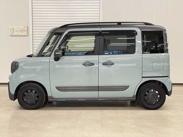 スズキ スペーシア ギア HYBRID XZ 熊本県 2021(令3)年 1.1万km オフブルーメタリック/ガンメタリック2トーンルーフ 純正SDナビ（ラジオ、フルセグ、BT、CD、DVD、SD、USB）/ETC/全方位カメラ/クルーズコントロール/ステアリングリモコン/シートヒーター/両側パワスラ/ヘッドアップディスプレイ/クリアランスソナー/レーンキープ/衝突被害軽減ブレーキ/横滑り防止/オートハイビーム/オートライト/フロアマット/ドアバイザー/リアサーキュレーター/プッシュスタート/スマートキー×2