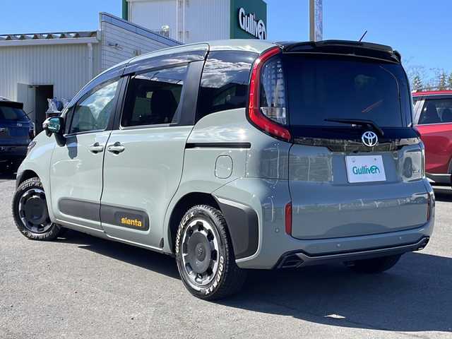 トヨタ シエンタ ハイブリッド Z 山梨県 2022(令4)年 1.7万km アーバンカーキ ワンオーナー/衝突軽減ブレーキ/メモリナビ（AM/FM/BT/フルセグTV）/バックカメラ/アイドリングストップ/クルーズコントロール/プッシュスタート/両側パワースライドドア/ETC2.0/純正LEDヘッドライト/コーナーセンサー/シートヒーター/オートライト