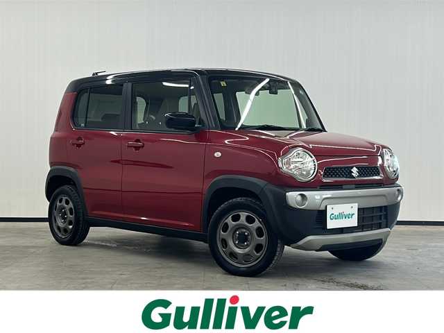 スズキ ハスラー G 長崎県 2018(平30)年 2万km フェニックスレッドパール/ブルーイッシュブラックパール 社外ナビ（AVN-R8W）/・フルセグ/・DVD/・Bluetooth/レーダーブレーキサポート/前席シートヒーター/ETC/シートリフター/ヘッドライトイベライザー/ドライブレコーダー/スマートキー/プッシュスタート/純正フロアマット/アイドリングストップ/オートエアコン