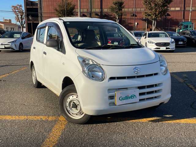 スズキ アルト VP 新潟県 2014(平26)年 8.8万km スペリアホワイト AW付スタッドレス積込