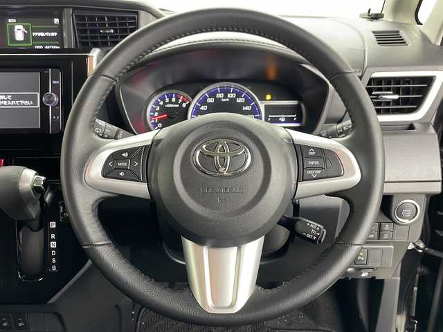 トヨタ ルーミー カスタムG 道央・札幌 2020(令2)年 4.5万km ブラックマイカメタリック ・４WD/・寒冷地仕様/・純正ナビ（CD&DVD&SD）/・クルーズコントロール/・横滑り防止/・アイドリングストップ/・前席シートヒーター/・LEDオートライト/・スマートキー