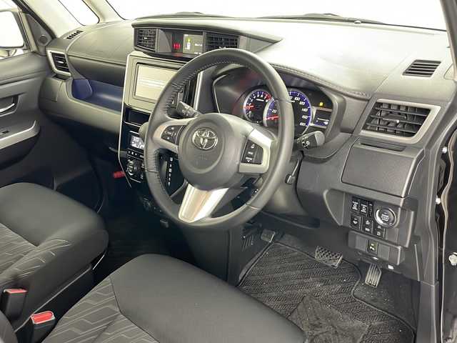 トヨタ ルーミー カスタムG 道央・札幌 2020(令2)年 4.5万km ブラックマイカメタリック ・４WD/・寒冷地仕様/・純正ナビ（CD&DVD&SD）/・クルーズコントロール/・横滑り防止/・アイドリングストップ/・前席シートヒーター/・LEDオートライト/・スマートキー