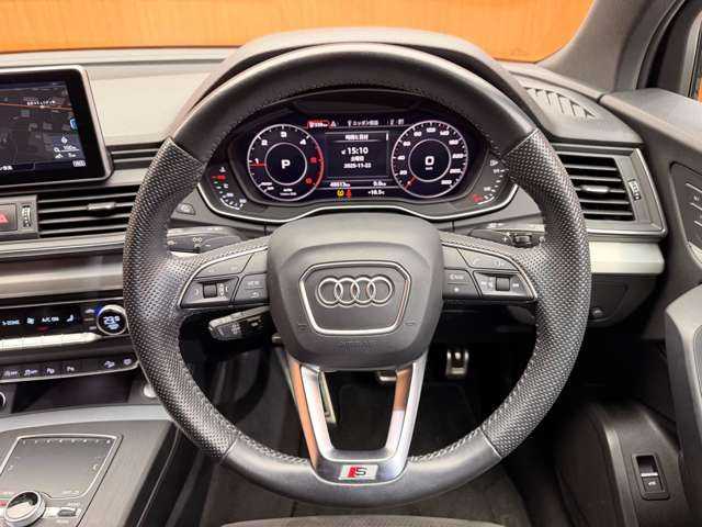 アウディ Ｑ５ 40TDIクワトロ スポーツ 千葉県 2019(令1)年 4.9万km グレイシアホワイトメタリック ACC　/半革　/ナビ　/TV　/360°Bluetooth接続　/マトリクスLED　/バーチャルコックピット　/シートヒーター　/電動シート　/電動リアゲート　/パーキングアシスト　/衝突軽減B　/BSM　/LKA　/ETC　/ドラレコ