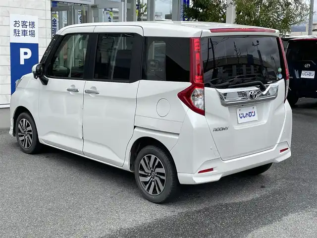トヨタ ルーミー カスタムG S 山梨県 2017(平29)年 10.6万km パールホワイトⅢ (株)IDOMが運営する【じしゃロン甲府店】の自社ローン専用車両になります。こちらは現金またはオートローンご利用時の価格です。自社ローンご希望の方は別途その旨お申付け下さい/〇プリクラッシュセーフティ/〇純正SDナビ（NSZT-Y6T）/〇CD/DVD/〇Bluetooth接続/〇バックカメラ/〇クルーズコントロール/〇両側パワースライドドア/〇前席シートヒーター/〇純正14インチAW
