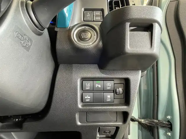 スズキ ハスラー HYBRID G 岩手県 2021(令3)年 4万km オフブルーM ４WD/全方位モニター/スズキセーフティサポート/デュアルカメラブレーキサポート/車線逸脱警報/標識認識機能/誤発進抑制機能/後退時ブレーキサポート/リヤパーキングセンサー/オートハイビーム/横滑り防止装置/アイドリングストップ/ヒルディセントコントロール/グリップコントロール/スノーモード/前席シートヒーター/ストラーダナビ/（CD/DVD/フルセグ/SD/USB/Bluetooth）/ステアリングスイッチ/オートライト/ヘッドライトレベライザー/純正15インチスチールホイール