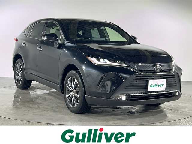 トヨタ ハリアー G 福岡県 2022(令4)年 3.7万km プレシャスブラックパール 純正8型ディスプレイオーディオ/バックカメラ/デジタルインナーミラー/ハーフレザーシート/パワーバックドア/ドライブレコーダー前後/スマートキー/革巻きステアリング/オートハイビーム/オートライト/コーナーセンサー/ブラインドスポットモニター/LEDヘッドライト/純正18インチアルミホイール