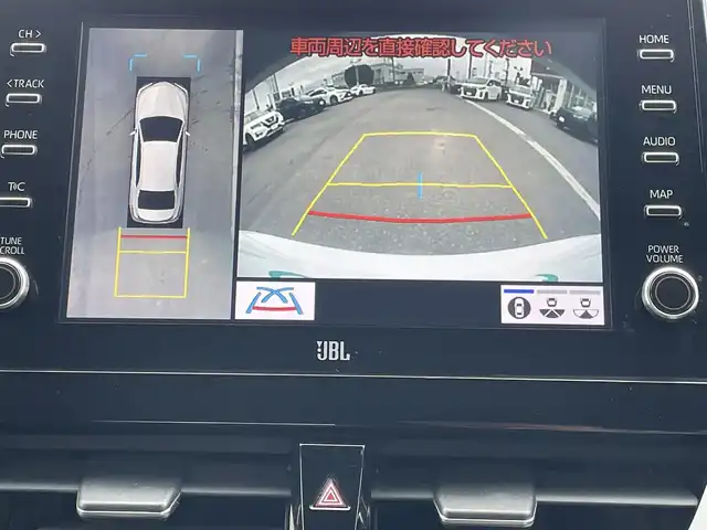 トヨタ カムリ WSレザーパッケージ 群馬県 2021(令3)年 6.8万km アティチュードブラックマイカ/プラチナホワイトパールマイカ 純正９インチナビ　/フルセグ・Ｂｌｕｅｔｏｏｔｈ・ＣＤ・ＤＶＤ　/全周囲カメラ　　/黒レザーシート/前後ドライブレコーダー　/シートヒーター　/パドルシフト　/アダプティブクルーズコントロール　/衝突軽減ブレーキ　/レーンアシスト　/ＢＳＭ/純正フロアマット
