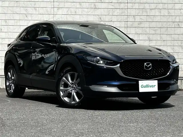 マツダ ＣＸ－３０ XD プロアクティブツーリングセレクション 大分県 2022(令4)年 3.8万km ディープクリスタルブルーマイカ ワンオーナー/純正SDナビ/Bluetooth/CD/DVD/フルセグ/全方位カメラ/パワーシート（D席）/シートヒーター（D＋N席）/メモリーシート（D席）/革巻ステアリング/USB/HDMI入力端子/ドライブレコーダー/ETC/LED/純正アルミホイル18インチ/スペアキー/クルーズコントロール/電動リアゲート