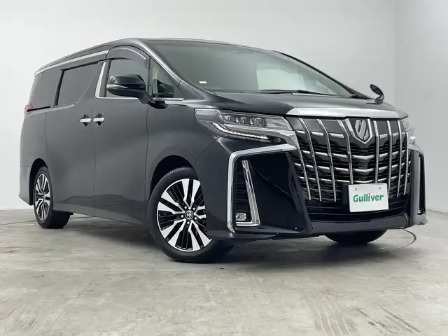 トヨタ アルファード S Cパッケージ 三重県 2021(令3)年 4万km ブラック 純正ＤＡ/HDMI端子あり　/後席モニター　/サンルーフ　/衝突軽減ブレーキ/レーダークルーズコントロール/レーンキープアシスト/３眼ＬＥＤ　/オートライト／オートハイビーム　/ＢＳＭ　/両側パワースライドドア　/パワーバックドア　/ウッドコンビステア／ヒーター　/ビルトインＥＴＣ２．０　/ドラレコ/SDカードなし/前後クリアランスソナー