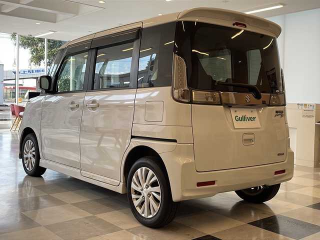 スズキ スペーシア カスタム Z 岐阜県 2017(平29)年 4.1万km クリスタルホワイトP 純正ナビ/バックカメラ/スズキセーフティサポート/ETC/フルセグTV/Blutooth/iPod/HDMI/VTR/CD/DVD再生/ステアリングスイッチ/D席シートヒーター/両側パワースライドドア/プッシュスタート/スペアキー/スマートキー