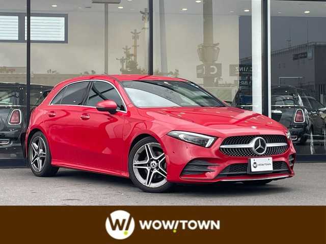 メルセデス・ベンツ Ａ１８０ スタイル AMGライン 千葉県 2019(平31)年 4万km ジュピターレッド 225/45R18/ヘッドアップディスプレイ/ハーフレザーシート/シートヒーター/パワーシート/純正HDDナビ/360°カメラ/地デジ/USB/純正18インチAW/レーダーセーフティパッケージ/ワイヤレス充電/ドライブレコーダー（CSD-790FHG）