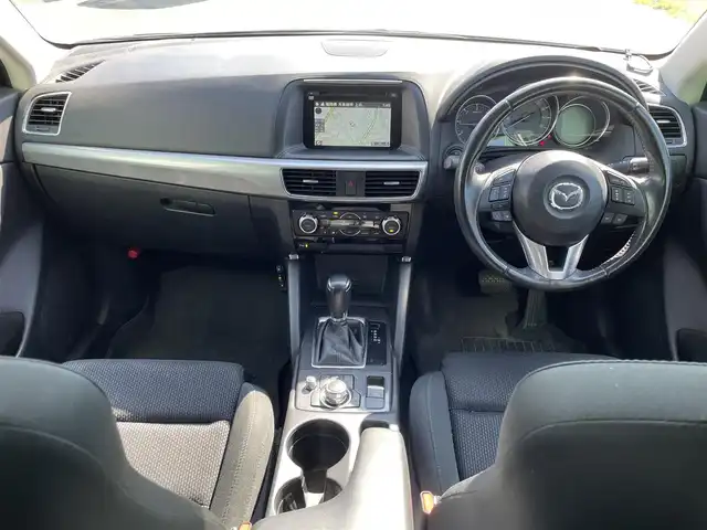マツダ ＣＸ－５ XD プロアクティブ 福岡県 2015(平27)年 8.4万km メテオグレーマイカ セーフティクルーズパッケージ/純正ナビ（BT/フルセグ/AM/FM/DISC/AUX)/Bカメラ/レーダークルーズコントロール/LEDヘッドライト/フォグランプ/オートライト/純正19インチAW/アイドリングストップ/USB入力端子/ステアリングスイッチ/横滑り防止装置/コーナーセンサー/レーンキープアシスト/盗難防止装置/衝突軽減システム/スマートキー/ETC/取扱説明書