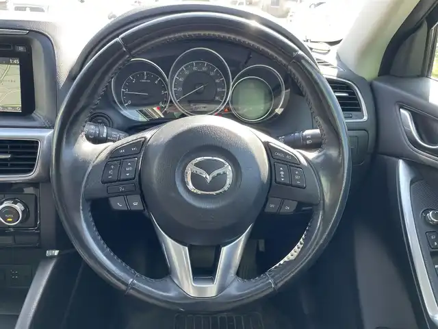 マツダ ＣＸ－５ XD プロアクティブ 福岡県 2015(平27)年 8.4万km メテオグレーマイカ セーフティクルーズパッケージ/純正ナビ（BT/フルセグ/AM/FM/DISC/AUX)/Bカメラ/レーダークルーズコントロール/LEDヘッドライト/フォグランプ/オートライト/純正19インチAW/アイドリングストップ/USB入力端子/ステアリングスイッチ/横滑り防止装置/コーナーセンサー/レーンキープアシスト/盗難防止装置/衝突軽減システム/スマートキー/ETC/取扱説明書