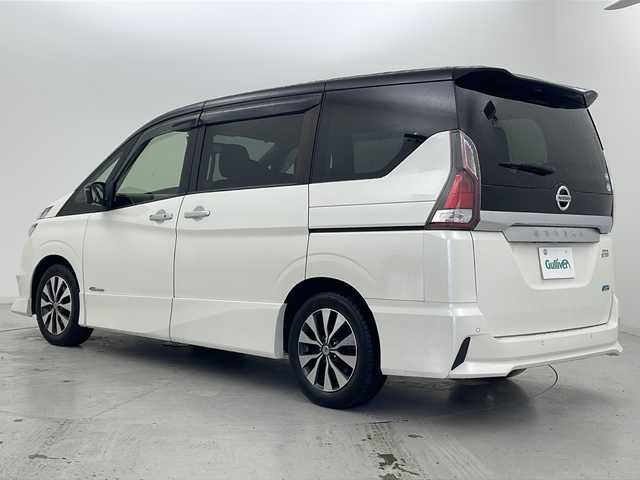 日産 セレナ ハイウェイスター 宮城県 2017(平29)年 7.9万km ブリリアントホワイトパール 2トーン セーフティパックB/エマージェンシーブレーキ/プロパイロット/車線逸脱警報/ソナー(F.R)/アラウンドビューモニター/純正11型フリップダウンモニター/両側パワースライドドア/インテリジェントミラー/純正9型ナビ/・BT.CD.DVD.SD.HDMI.USB/フロントスポイラー/純正16インチアルミホイール/ビルトインETC/ロールサンシェード/LEDヘッドライト/LEDフォグランプ/アイドリングストップ/プッシュスタート/スマートキー/横滑り防止機能