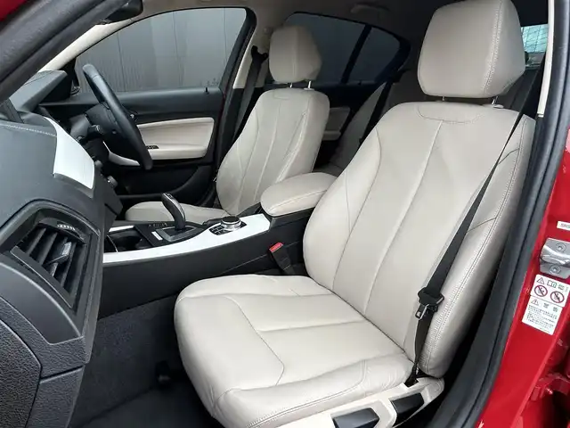 ＢＭＷ １１８ｉ 長野県 2018(平30)年 3.7万km メルボルンレッド アクティブクルーズコントロール（ACC）/インテリジェントセーフティ/自動ブレーキ（衝突回避・被害軽減ブレーキ）/レーンデパーチャーウォーニング/ベージュレザーシート/シートヒーター/純正HDDナビ/バックカメラ/コンフォートアクセス/パークディスタンスコントロール/LEDヘッドライト/スマートキー/ミラー内臓ETC/アイドリングストップ/純正17インチYスポークAW/2ゾーンオートマチックAC