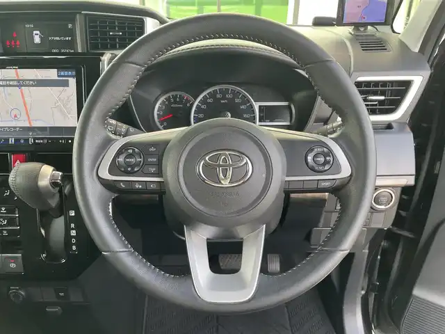 トヨタ ルーミー カスタムG－T 宮城県 2021(令3)年 3.6万km ブラックマイカメタリック アルパイン9インチナビ/フルセグTV/（AM/FM/CD/DVD/Bluetooth）/全方位カメラ/モデリスタエアロ/衝突軽減ブレーキ/横滑り防止機能/レーダークルコン/アイドリングストップ/コーナーセンサー/両側パワースライドドア/電動パーキング/オートホールド/ビルトインETC/前後ドラレコ/レーダー探知機/オートライト/LEDヘッドライト/フォグランプ