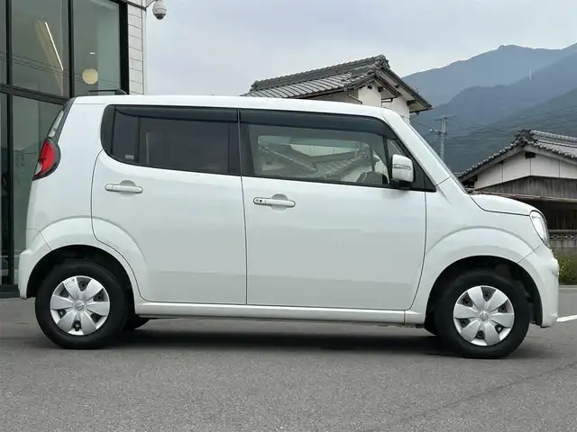日産 モコ X 愛媛県 2012(平24)年 7.4万km スノーパールホワイト 7インチナビ/純正フロアマット/電格ミラー/ドアバイザー/布シート/ホイールキャップ/スマートキー/ハロゲンライト