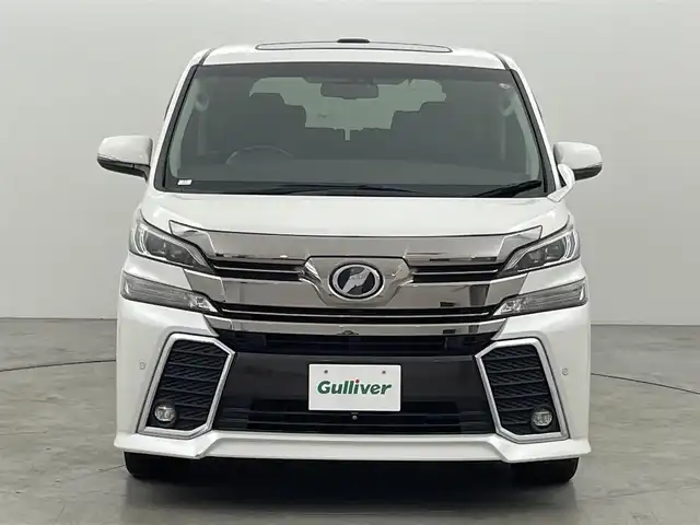 トヨタ ヴェルファイア Z Gエディション 福岡県 2016(平28)年 3.1万km ホワイトパールクリスタルシャイン サンルーフ　/後席モニター　/アルパイン１０型ナビ　/ＥＴＣ　/ＡＣＣ　/コーナーセンサー　/衝突軽減ブレーキ　/ＰＫＳＢ　/ＭＴモード付　/両側電動スライドドア　/パワーリアゲート　/ハーフレザー　/パワーシート　/ＬＥＤ