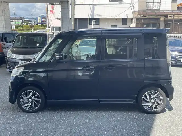 スズキ スペーシア カスタム TS 愛知県 2014(平26)年 6万km ブルーイッシュブラックパール3 (株)IDOMが運営する【じしゃロン豊川店】の自社ローン専用車両になります。こちらは現金またはオートローンご利用時の価格です。自社ローンご希望の方は別途その旨お申付け下さい/ 両側パワースライドドア/ ETC/ プッシュスタート/ オートライト/ ドアバイザー/ ウインカーミラー/ 純正フロアマット