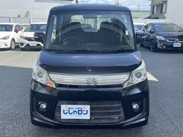 スズキ スペーシア カスタム TS 愛知県 2014(平26)年 6万km ブルーイッシュブラックパール3 (株)IDOMが運営する【じしゃロン豊川店】の自社ローン専用車両になります。こちらは現金またはオートローンご利用時の価格です。自社ローンご希望の方は別途その旨お申付け下さい/ 両側パワースライドドア/ ETC/ プッシュスタート/ オートライト/ ドアバイザー/ ウインカーミラー/ 純正フロアマット
