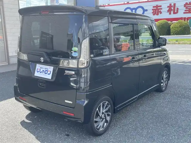 スズキ スペーシア カスタム TS 愛知県 2014(平26)年 6万km ブルーイッシュブラックパール3 (株)IDOMが運営する【じしゃロン豊川店】の自社ローン専用車両になります。こちらは現金またはオートローンご利用時の価格です。自社ローンご希望の方は別途その旨お申付け下さい/ 両側パワースライドドア/ ETC/ プッシュスタート/ オートライト/ ドアバイザー/ ウインカーミラー/ 純正フロアマット