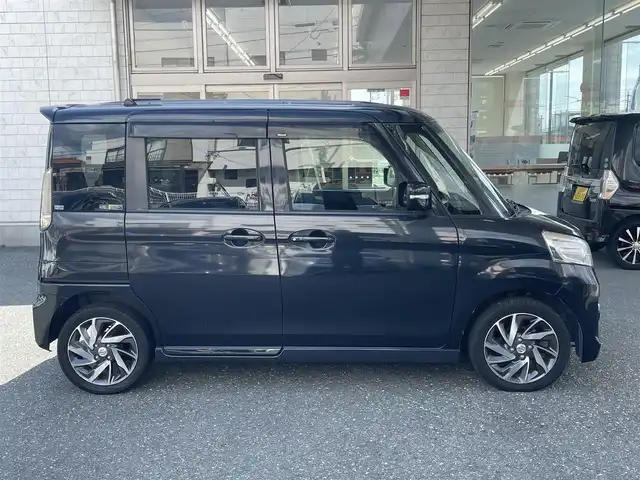 スズキ スペーシア カスタム TS 愛知県 2014(平26)年 6万km ブルーイッシュブラックパール3 (株)IDOMが運営する【じしゃロン豊川店】の自社ローン専用車両になります。こちらは現金またはオートローンご利用時の価格です。自社ローンご希望の方は別途その旨お申付け下さい/ 両側パワースライドドア/ ETC/ プッシュスタート/ オートライト/ ドアバイザー/ ウインカーミラー/ 純正フロアマット