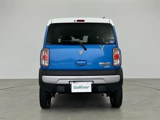 スズキ ハスラー G 愛知県 2019(令1)年 7万km ブリスクブルーメタリック/ホワイト2トーンルーフ 社外ナビ　/（フルセグ／ＢＴ／ＣＤ／ＤＶＤ）　/バックモニター　/衝突軽減システム　/レーンキープアシスト　/前席シートヒーター　/ドライブレコーダー　/ＥＴＣ　/電動格納ミラー