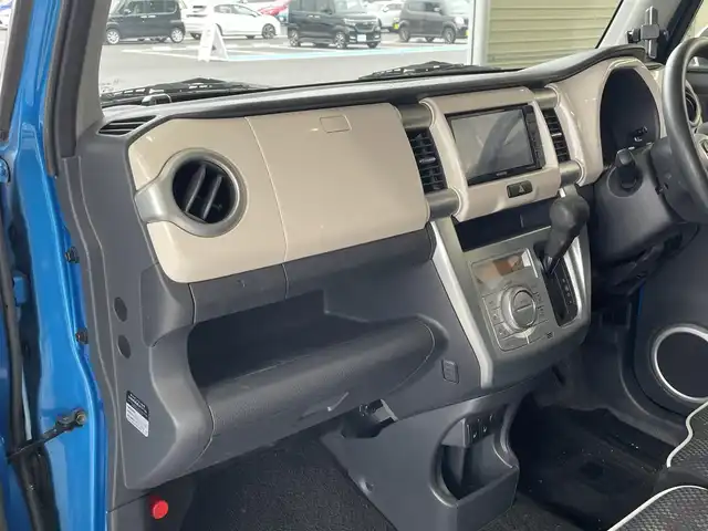 スズキ ハスラー G 愛知県 2019(令1)年 7万km ブリスクブルーメタリック/ホワイト2トーンルーフ 社外ナビ　/（フルセグ／ＢＴ／ＣＤ／ＤＶＤ）　/バックモニター　/衝突軽減システム　/レーンキープアシスト　/前席シートヒーター　/ドライブレコーダー　/ＥＴＣ　/電動格納ミラー