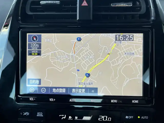 トヨタ プリウス SセーフティプラスⅡ 高知県 2021(令3)年 6.4万km プラチナホワイトパールマイカ 禁煙車/純正ナビ/　Bluetooth/フルセグ/　CD/DVD/AM/FM/トヨタセーフティセンス/ETC2.0/ドライブレコーダー/全方位カメラ/クルーズコントロール/プッシュスタート/スマートキー/スペアキー/コーナーセンサー/LEDヘッドライト/純正フロアマット/オートマチックハイビーム/盗難防止装置/保証書/記録簿/取扱説明書