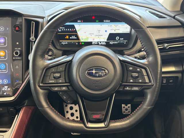 スバル レヴォーグ 1．8STIスポーツ EX 埼玉県 2021(令3)年 2.9万km クリスタルブラックシリカ アイサイト/メーカーメモリナビ/　　BT/USB/フルセグ/CarPlay/バックカメラ/サイドカメラ/パワーバックドア/LEDオートライト/レザーシート/パワーシート/シートメモリー/シートヒーター/パドルシフト/スマートキー2本/ビルトインETC