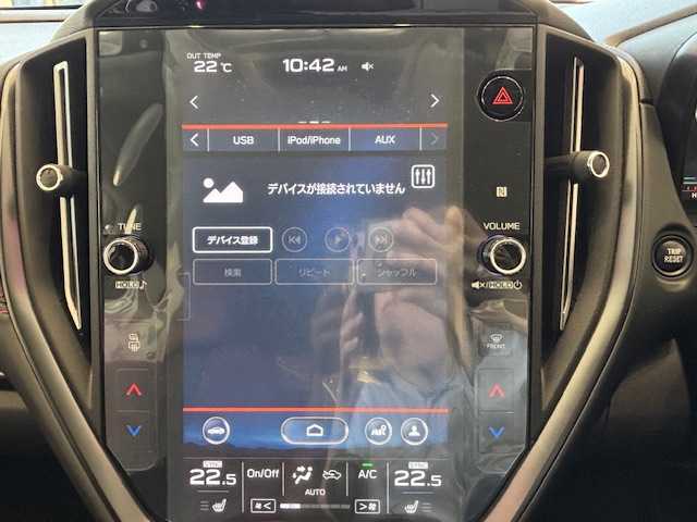 スバル レヴォーグ 1．8STIスポーツ EX 埼玉県 2021(令3)年 2.9万km クリスタルブラックシリカ アイサイト/メーカーメモリナビ/　　BT/USB/フルセグ/CarPlay/バックカメラ/サイドカメラ/パワーバックドア/LEDオートライト/レザーシート/パワーシート/シートメモリー/シートヒーター/パドルシフト/スマートキー2本/ビルトインETC