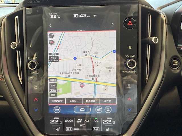 スバル レヴォーグ 1．8STIスポーツ EX 埼玉県 2021(令3)年 2.9万km クリスタルブラックシリカ アイサイト/メーカーメモリナビ/　　BT/USB/フルセグ/CarPlay/バックカメラ/サイドカメラ/パワーバックドア/LEDオートライト/レザーシート/パワーシート/シートメモリー/シートヒーター/パドルシフト/スマートキー2本/ビルトインETC