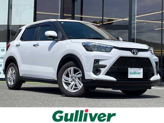 トヨタ ライズ G 大阪府 2020(令2)年 2.8万km シャイニングホワイトパール ワンオーナー/全方位カメラ/前後ドライブレコーダー/フルセグTV/Bluetooth/USB/AppleCarPlay/ABS/衝突軽減システム/前後コーナーセンサー/レーンキープアシスト/アイドリングストップ/オートライト/LEDライト/盗難防止装置/横滑り防止装置/ETC/純正アルミホイール/純正フロアマット