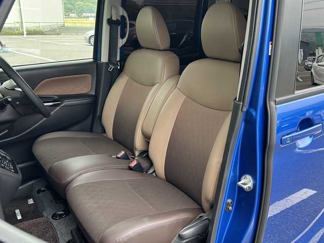 日産 デイズ ルークス HWS X Vセレクション 福岡県 2019(令1)年 3.4万km オーシャンブルーP 純正７インチメモリナビ（MM319D-W）/（AM/FM/CD/DVD/BT/フルセグTV）/両側パワースライドドア/コーナーセンサー/全方位カメラ/車線逸脱警報システム/衝突被害軽減システム/横滑り防止装置/アイドリングストップ/プッシュスタートボタン/スマートキー/純正LEDヘッドライト/純正１５インチアルミホイール/純正フロアマット/ETC/ドライブレコーダー