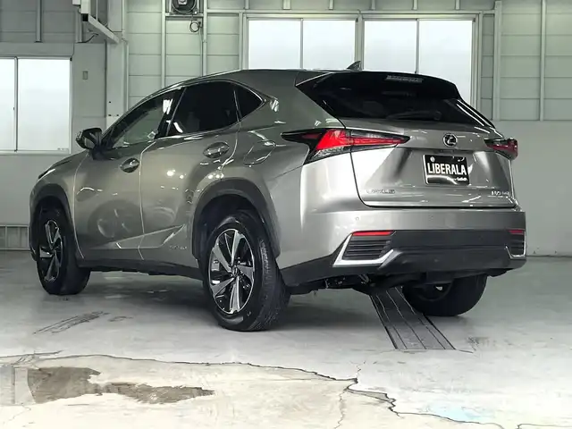 レクサス ＮＸ 300h バージョンL 兵庫県 2020(令2)年 6.6万km ソニックチタニウム 純正ナビ/全方位カメラ/全席電動シート/全席シートヒーター/フロントエアシート/ヘッドアップディスプレイ/ブラウンレザーシート/ACC/BSM/LKA/パワーバックドア/地デジTV/ガラスルーフ