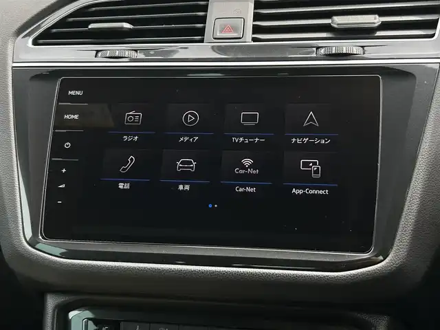 フォルクスワーゲン ティグアン TDI 4モーション Rライン 茨城県 2019(平31)年 5.4万km ピュアホワイト オールインＳＦＴ　/ＡＣＣ　/ＬＫＡ　/ＢＳＭ　/３６０度カメラ　/リアエンターテイメントＳ　/デジタルメータークラスター　/半革　/全席シートヒーター　/ナビ　/ＴＶ　/ＣａｒＰｌａｙ　/ＤＶＤ　/ＬＥＤ　/ＰＷテールゲート/ETC2.0/ルーフレール/禁煙車