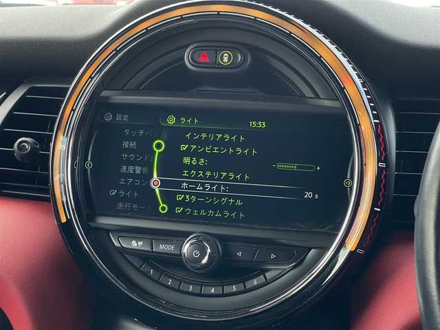 ＭＩＮＩ ミニ ジョンクーパーワークス 山梨県 2017(平29)年 5.7万km レベルグリーン SR/H/Kスピーカー /HUD /ACC /Bカメラ/純正ＨＤＤナビ/ＢＴ/エキサイトメントＰ/ドライビングモード/純正１８ＡＷ/ミラー型ＥＴＣ/取説/スペアキー/コンフォートＡ/インテリジェントＳ/ＰＤＣ/Ａライト/ＬＥＤヘッドライト