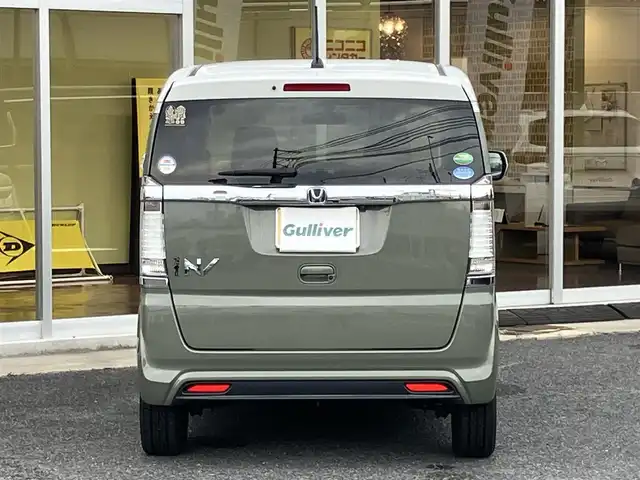 ホンダ Ｎ ＢＯＸ スラッシュ X ターボパッケージ 山口県 2016(平28)年 4.9万km アッシュグリーンメタリック 社外メモリーナビ＆/フルセグTV＆バックカメラ/フロアマット/ドアバイザー/純正HIDライト/純正15インチアルミ/スマートキー/エンジンプッシュスタート/クルーズコントロール/オートライト/パドルシフト/ステアリングヒーター/フロントシートヒーター/ビルトインETC