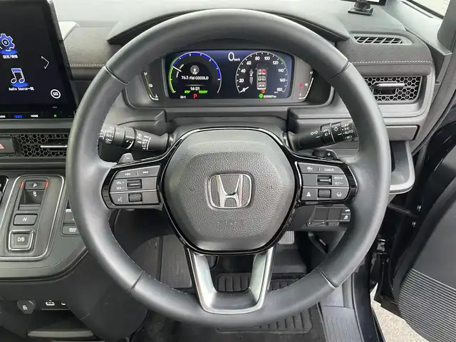 ホンダ ステップワゴン スパーダ eHEV プレミアムライン 滋賀県 2023(令5)年 3.5万km クリスタルブラックパール 純正11.4インチナビ/(CD/DVD/フルセグ/Bluetooth)/マルチビューカメラ/純正15.6インチフリップダウンモニター/ハーフレザーシート/1.2列目シートヒーター/両側電動スライド/電動リアゲート/前後ドラレコ/コーナーセンサー/追従クルーズコントロール/ETC/オットマン/LEDヘッドライト/オートライト