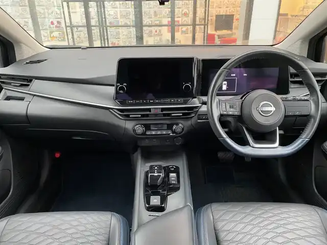 日産 ノート オーテック 千葉県 2021(令3)年 2.9万km 黒 純正9インチナビ/(フルセグTV/BT/FM/AM)/全周囲カメラ/純正ドライブレコーダー/ブラインドスポットモニター/置くだけ充電/デジタルインナーミラー/衝突被害軽減システム/レザーシート/横滑り防止装置/ビルトインETC/アイドリングストップ/LEDヘッドライト/オートライト/ウィンカーミラー/電動格納ミラー/純正16インチAW/プッシュスタート/スマートキー/フロアマット/スペアキー