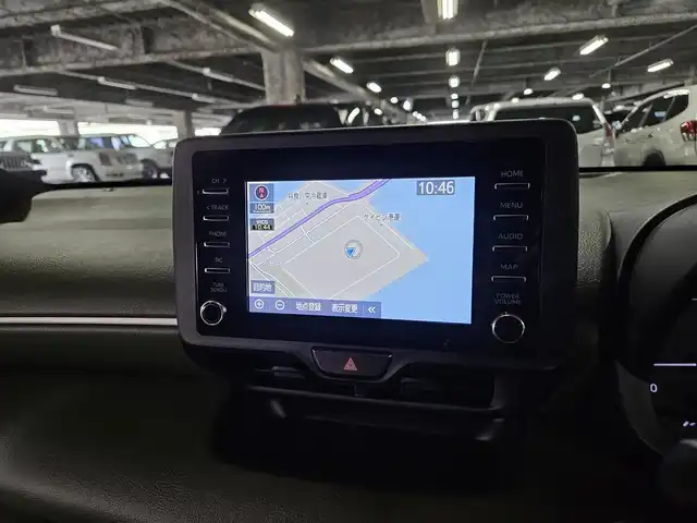 トヨタ ヤリス X 福岡県 2021(令3)年 7.6万km 黒 〇純正ナビ/〇フルセグTV/〇バックカメラ/〇ビルトインETC/〇ドライブレコーダー/〇レーダークルーズコントロール/〇オートマチックハイビーム/〇オートライト/〇LEDリアコンビネーションランプ/〇プライバシーガラス/〇革巻きステアリング/ステアリングスイッチ/〇ブラックファブリックシート/シートリフター/〇TOM　52本出しセンターマフラー/〇スマートエントリー/スタートシステム/〇プッシュスタート/〇スペアタイヤ/〇禁煙車