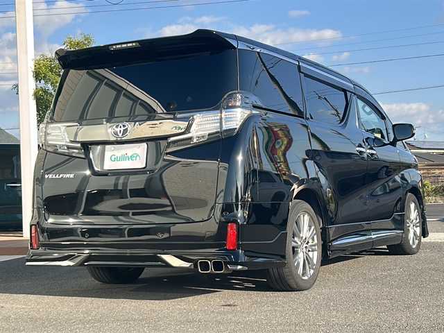 トヨタ ヴェルファイア Z Aエディション 香川県 2017(平29)年 10.8万km ブラック 11インチアルパインナビ（フルセグTV/BT/DVD/HDMI）/アルパイン製フリップダウンモニター/サンルーフ/両側パワースライドドア/バックカメラ/パワーバックドア/3列シート/360度ドラレコ/モデリスタエアロ（フロント，サイド，リア）/コーナーセンサー/ETC