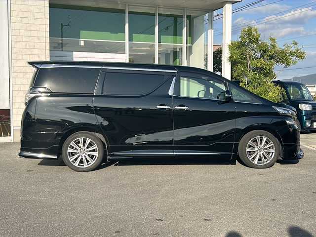 トヨタ ヴェルファイア Z Aエディション 香川県 2017(平29)年 10.8万km ブラック 11インチアルパインナビ（フルセグTV/BT/DVD/HDMI）/アルパイン製フリップダウンモニター/サンルーフ/両側パワースライドドア/バックカメラ/パワーバックドア/3列シート/360度ドラレコ/モデリスタエアロ（フロント，サイド，リア）/コーナーセンサー/ETC