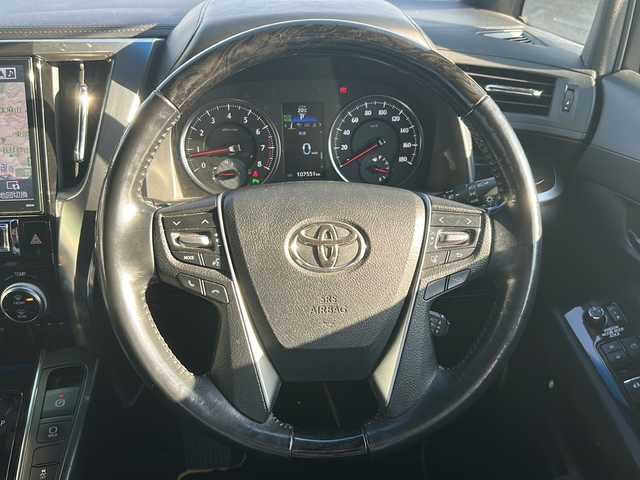 トヨタ ヴェルファイア Z Aエディション 香川県 2017(平29)年 10.8万km ブラック 11インチアルパインナビ（フルセグTV/BT/DVD/HDMI）/アルパイン製フリップダウンモニター/サンルーフ/両側パワースライドドア/バックカメラ/パワーバックドア/3列シート/360度ドラレコ/モデリスタエアロ（フロント，サイド，リア）/コーナーセンサー/ETC