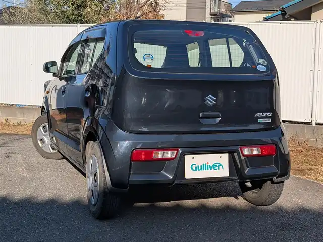 スズキ アルト L 埼玉県 2017(平29)年 3.4万km ブルーイッシュブラックパール3 純正オーディオ/　┗CD/AM・FM/AUX端子/ドアバイザー/アイドリングストップ/シートヒーター（運転席）