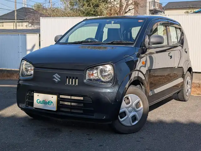 スズキ アルト L 埼玉県 2017(平29)年 3.4万km ブルーイッシュブラックパール3 純正オーディオ/　┗CD/AM・FM/AUX端子/ドアバイザー/アイドリングストップ/シートヒーター（運転席）