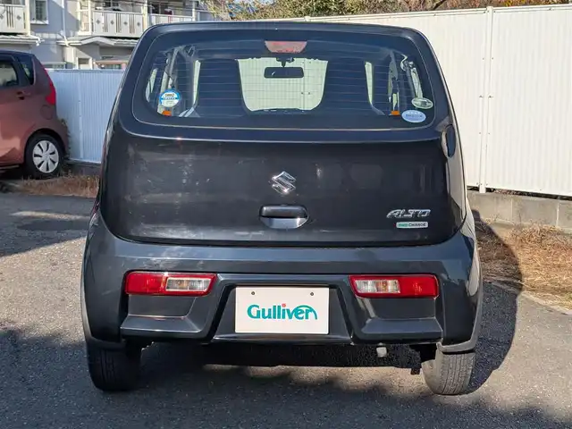 スズキ アルト L 埼玉県 2017(平29)年 3.4万km ブルーイッシュブラックパール3 純正オーディオ/　┗CD/AM・FM/AUX端子/ドアバイザー/アイドリングストップ/シートヒーター（運転席）