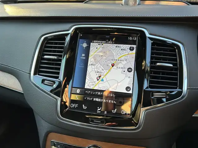 ボルボ ＸＣ９０ D5 AWD インスクリプション 福岡県 2021(令3)年 4.7万km オニキスブラックP パノラマスライディングルーフ/Ｂｏｗｅｒｓ＆Ｗｉｌｋｉｎｓ　/インテリセーフ/アダプティブクルーズコントロール/レーンキープアシスト/ブラインドスポットモニター/ヘッドアップディスプレイ/純正ナビ/Applecarplay/androidauto/全方位カメラ/黒革シート/前席マッサージ/前席エアシート　/シートヒーター/デジタルインナーミラー　/LEDヘッドライト/オートハイビーム/純正20インチアルミホイール/ETC/スペアキー×1